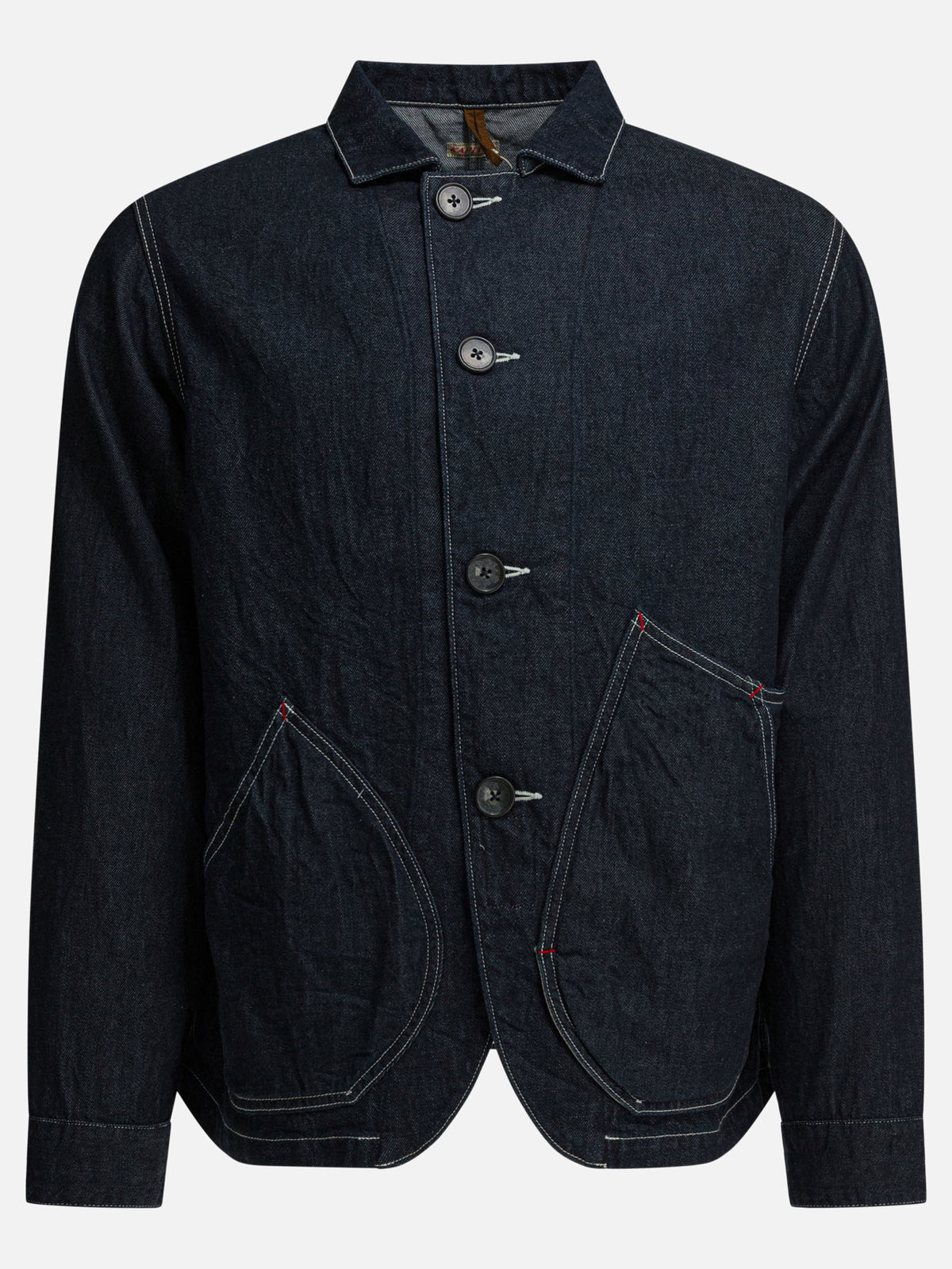 KAPITAL "Ringoman Coverall" Denim jacket Blue