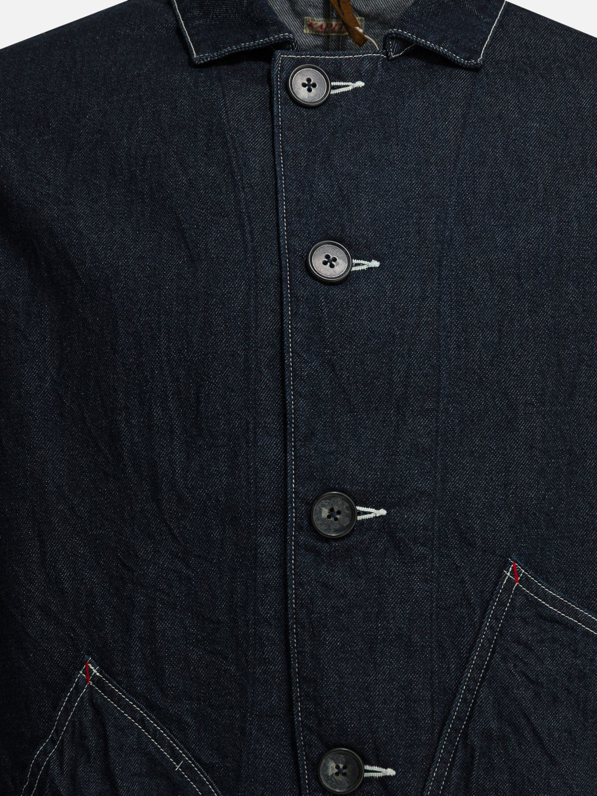 KAPITAL "Ringoman Coverall" Denim jacket Blue