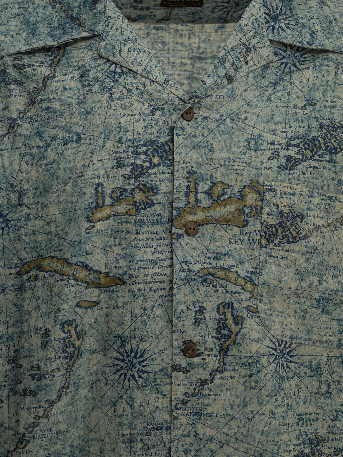 KAPITAL "Key West" Casual Shirt Blue - VIETTI