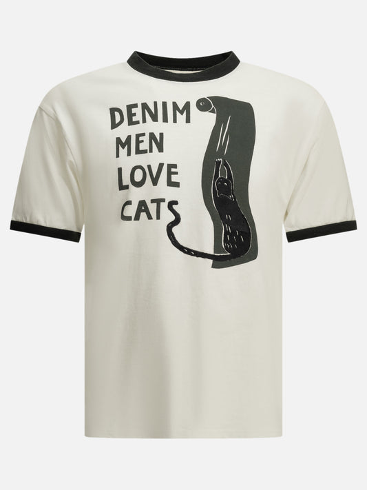 Crewneck t-shirts Graphics  White - KAPITAL Men | PLP | VIETTI Online Store 
