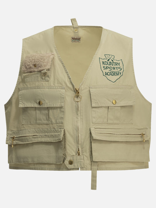 Vest jackets Logo  Beige - KAPITAL Men | PLP | VIETTI Online Store 

