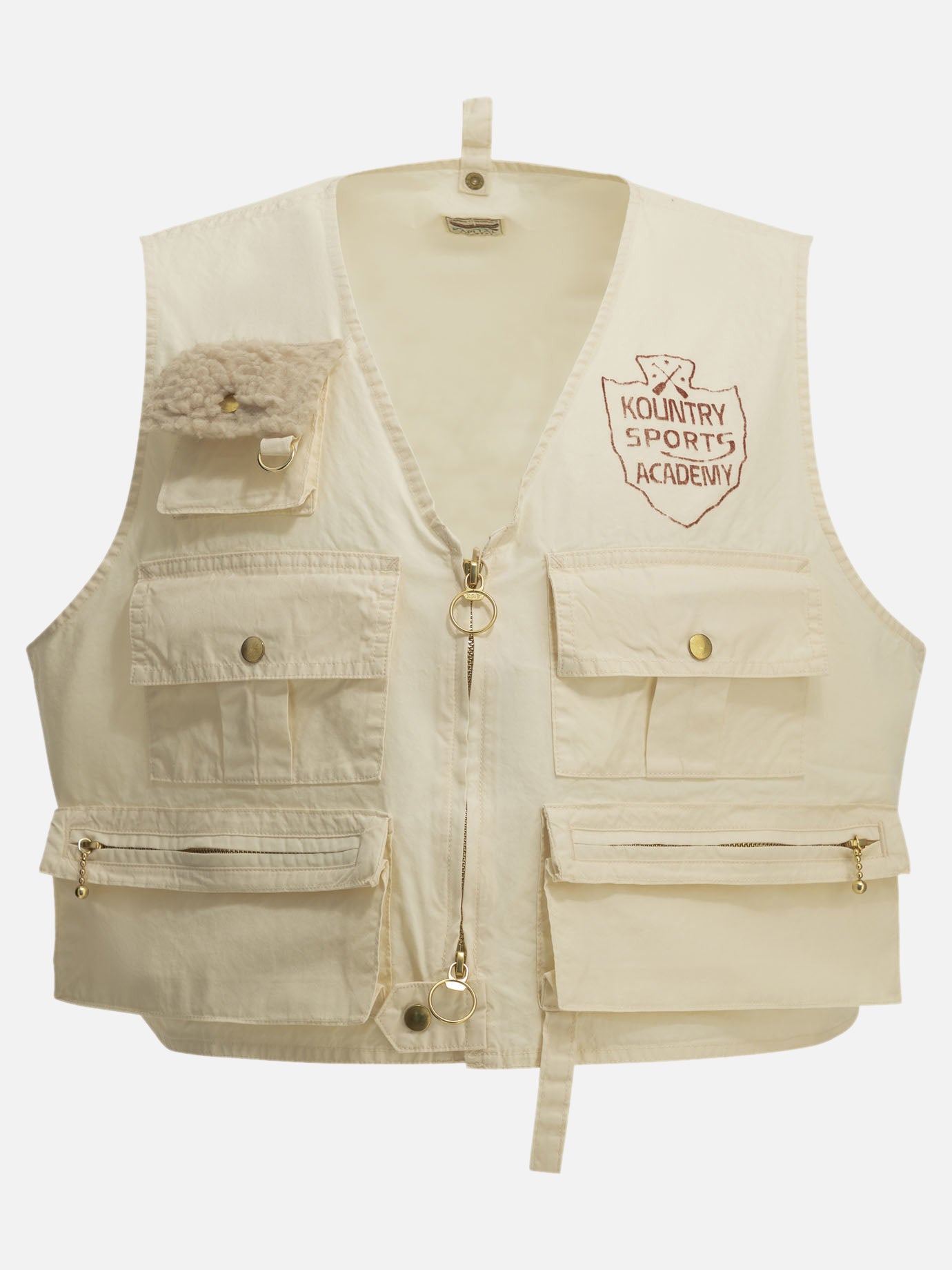 Vest jackets Logo  White - KAPITAL Men | PDP | VIETTI Online Store | thumbnail
