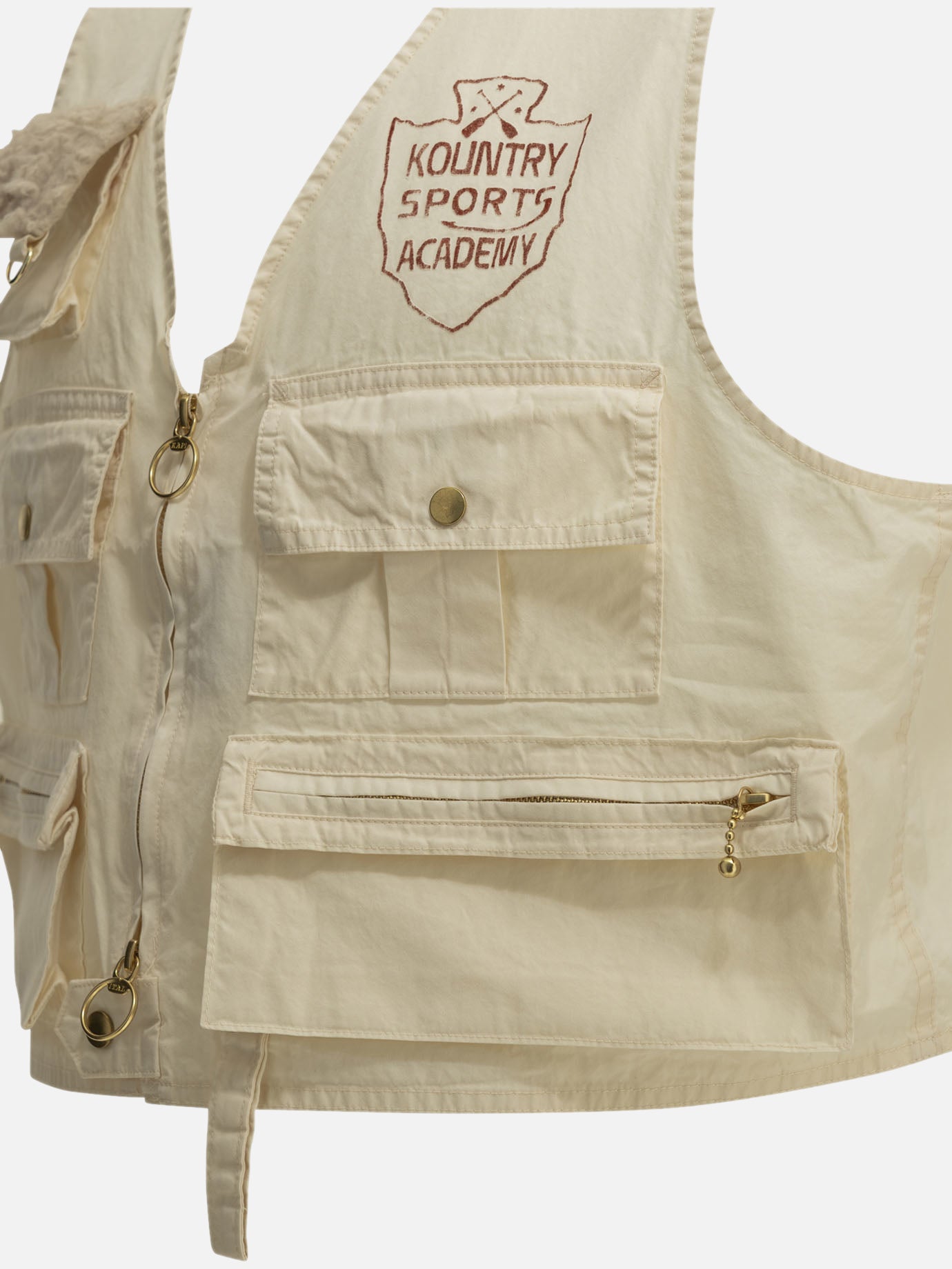 Vest jackets Logo  White - KAPITAL Men | PDP | VIETTI Online Store | Zoom-Modal_4

