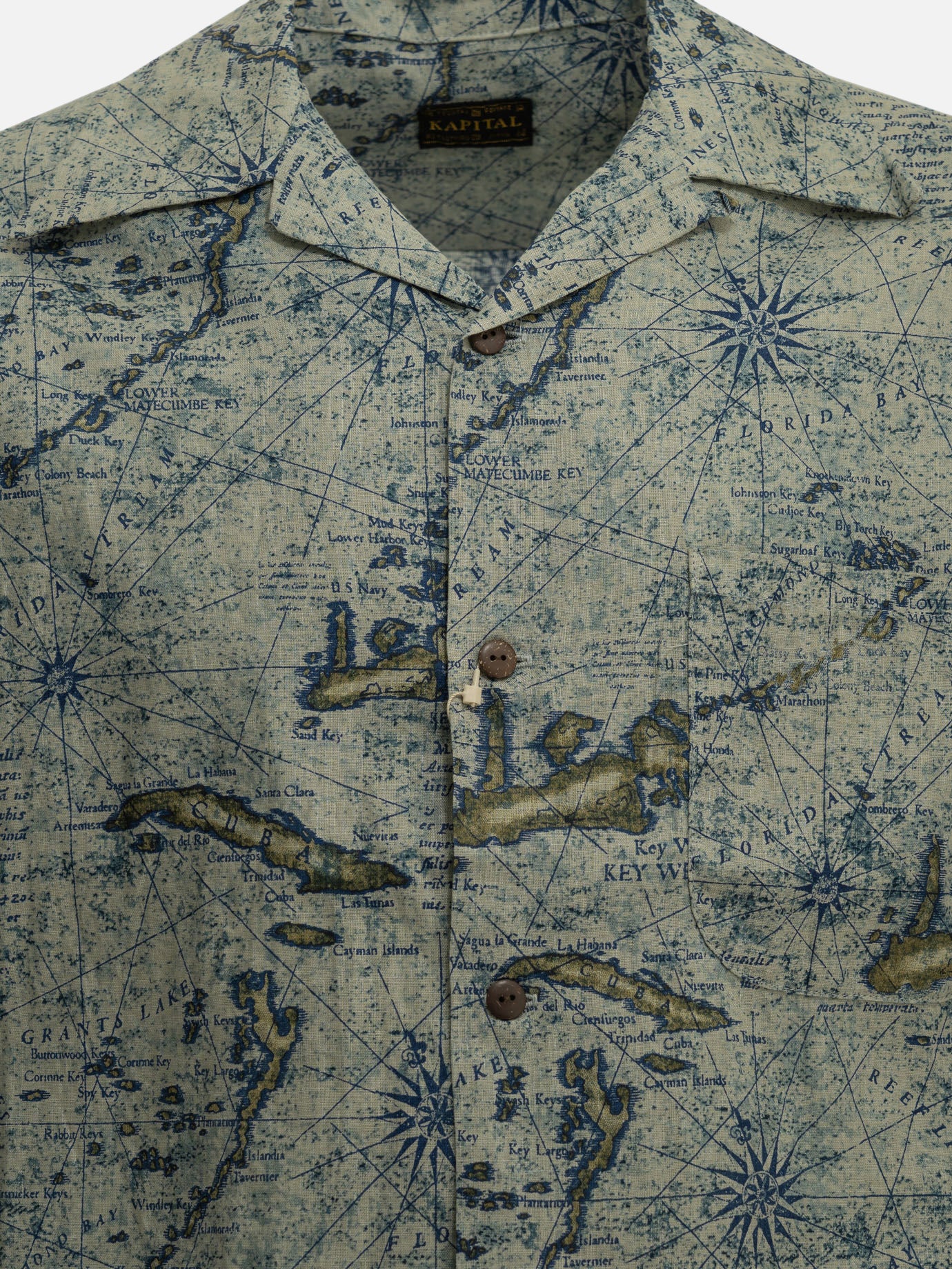 Casual shirts Graphics  Blue - KAPITAL Men | PDP | VIETTI Online Store | Zoom-Modal_3
