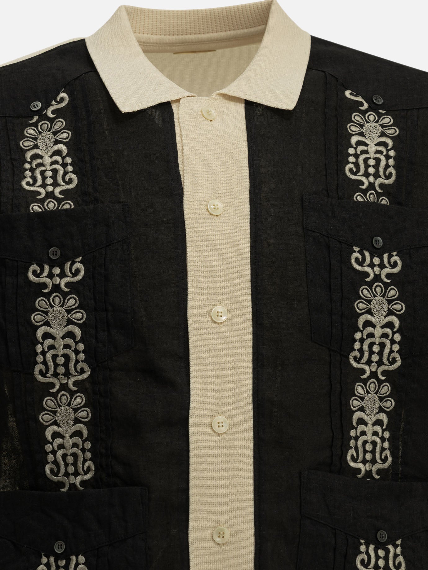 Casual shirts Embroidered  Black - KAPITAL Men | PDP | VIETTI Online Store | Zoom-Modal_3
