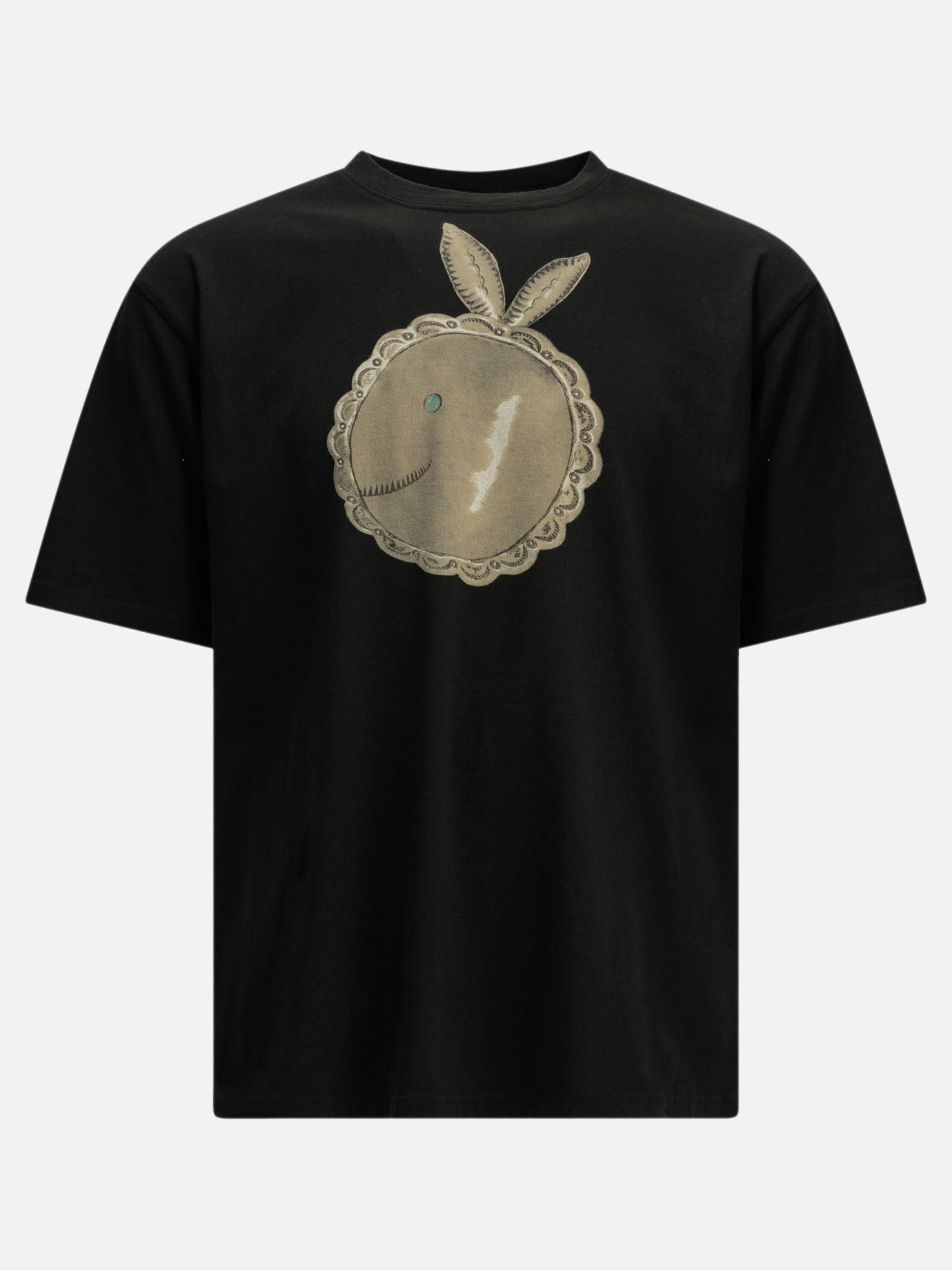 Crewneck t-shirts Graphics  Black - KAPITAL Men | PDP | VIETTI Online Store | Zoom-Modal
