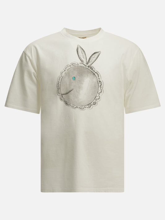 Crewneck t-shirts Graphics  White - KAPITAL Men | PLP | VIETTI Online Store 
