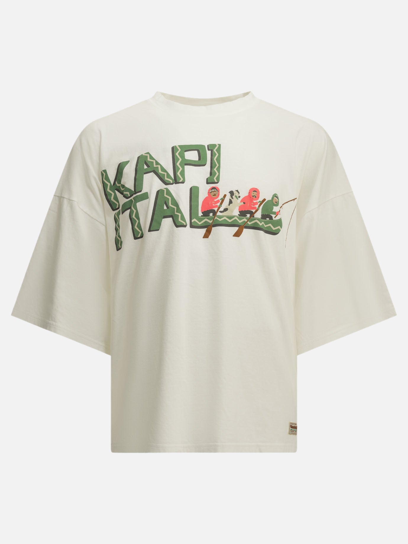 Crewneck t-shirts Graphics  White - KAPITAL Men | PDP | VIETTI Online Store | Zoom-Modal
