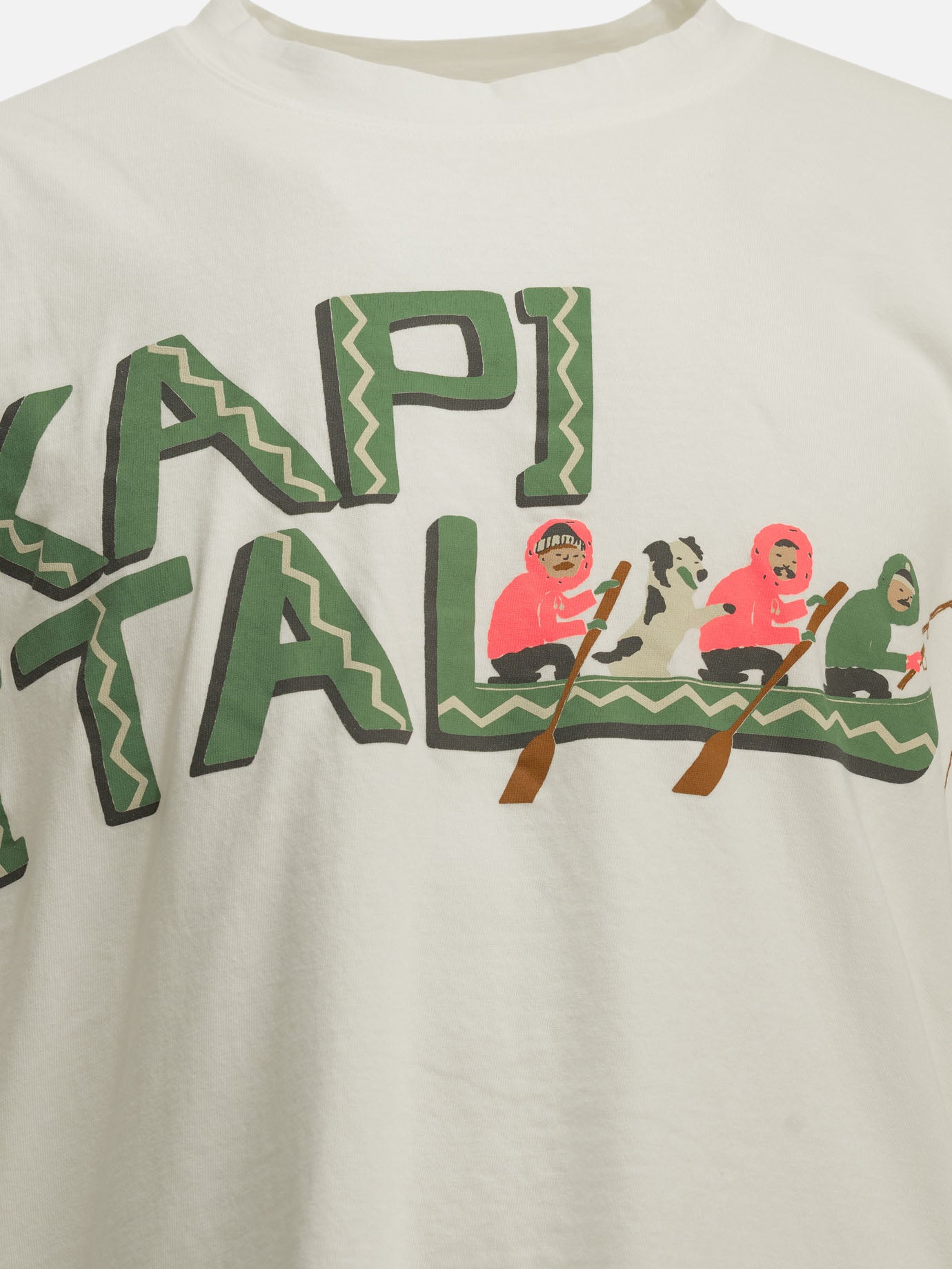 Crewneck t-shirts Graphics  White - KAPITAL Men | PDP | VIETTI Online Store | thumbnail_3