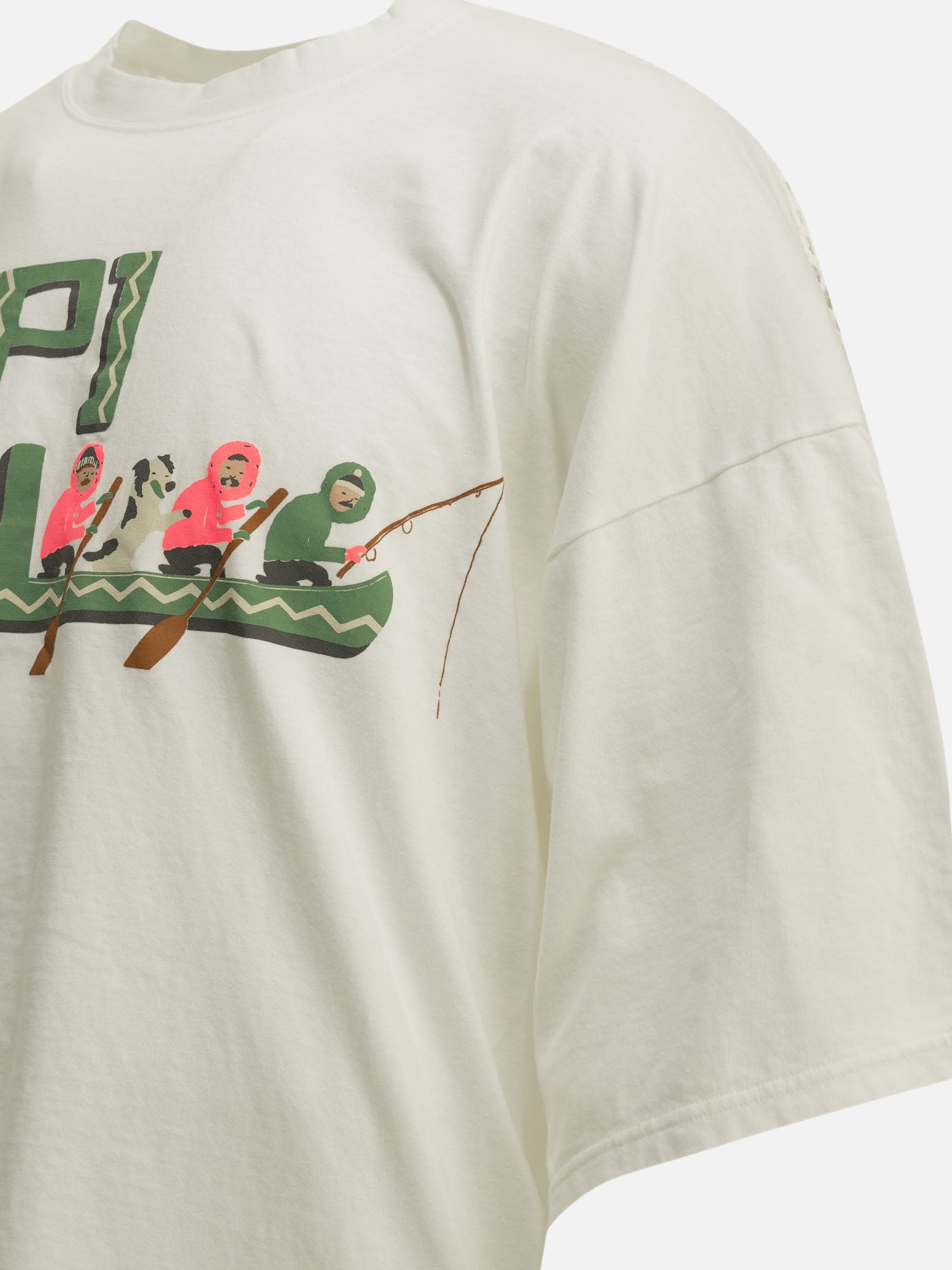 Crewneck t-shirts Graphics  White - KAPITAL Men | PDP | VIETTI Online Store | thumbnail_4