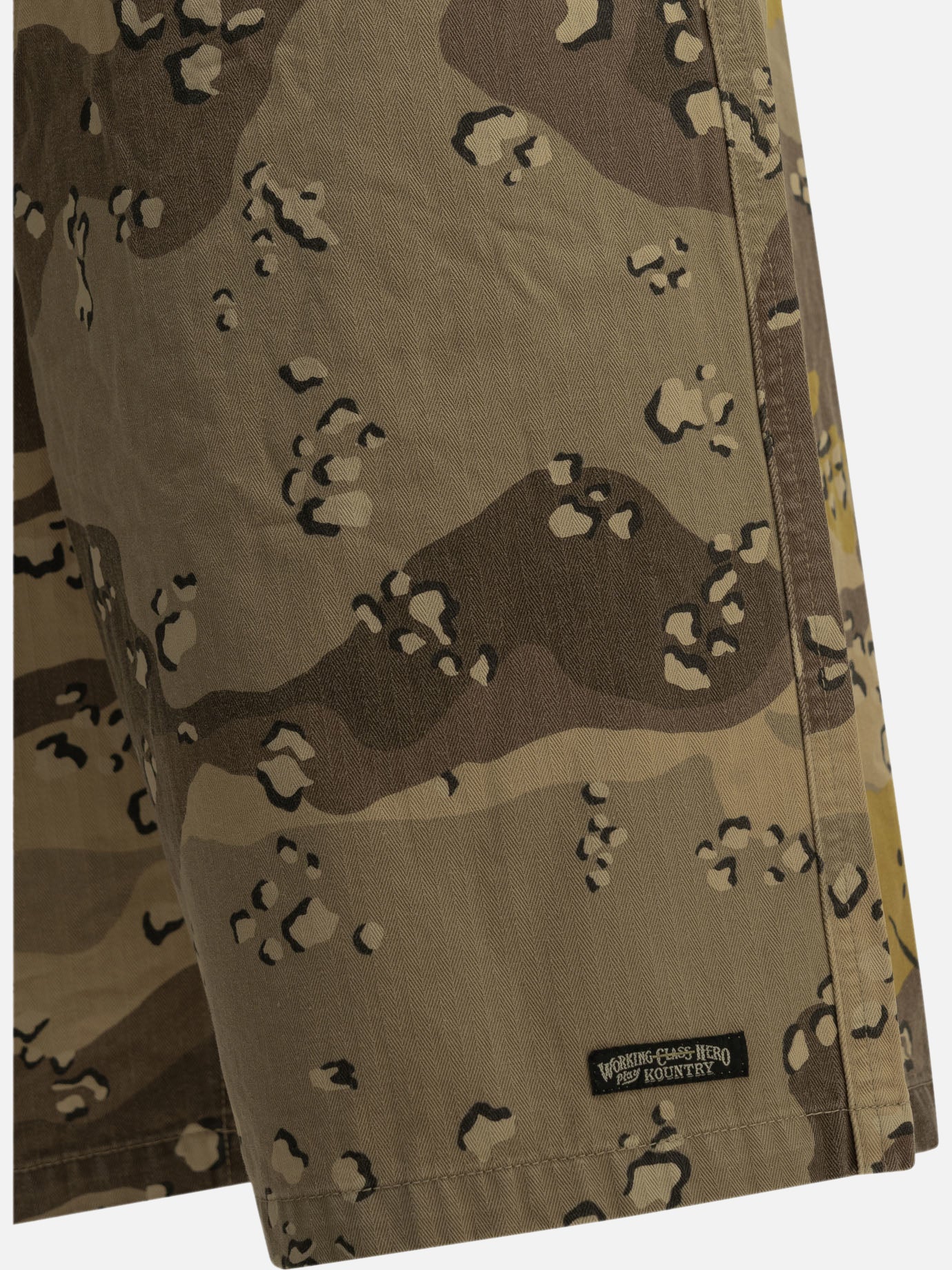 Drawstring shorts Camouflage  Beige - KAPITAL Men | PDP | VIETTI Online Store | thumbnail_4