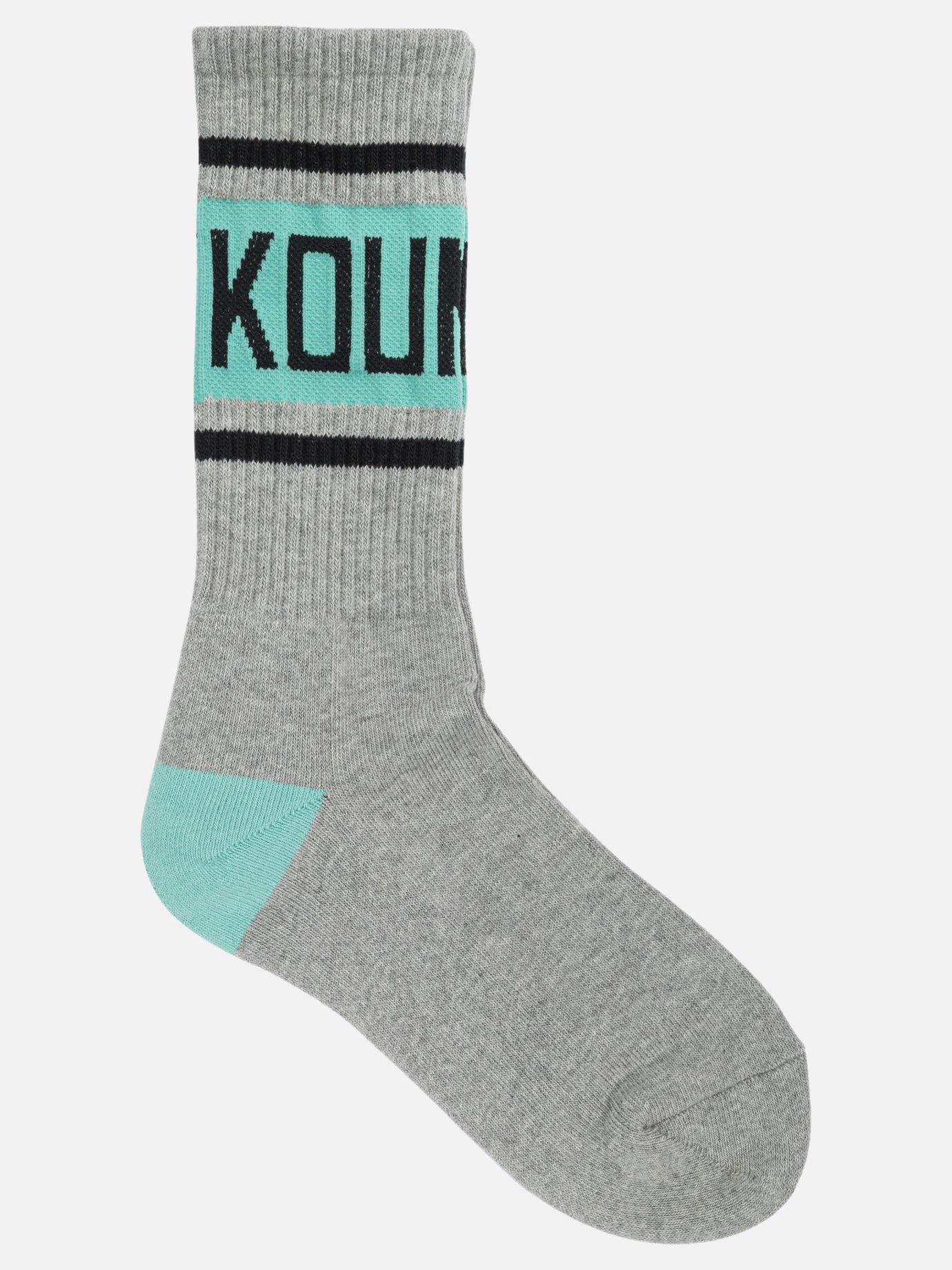 Classic socks 79% cotton 11% polyester 7% polyurethane 3% nylon  Grey - KAPITAL Men | PDP | VIETTI Online Store | thumbnail