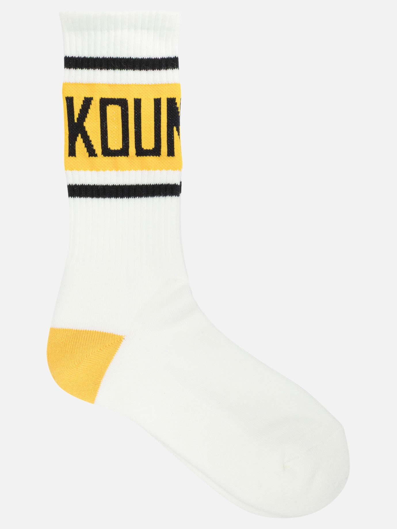Classic socks 79% cotton 11% polyester 7% polyurethane 3% nylon  White - KAPITAL Men | PDP | VIETTI Online Store | Zoom-Modal
