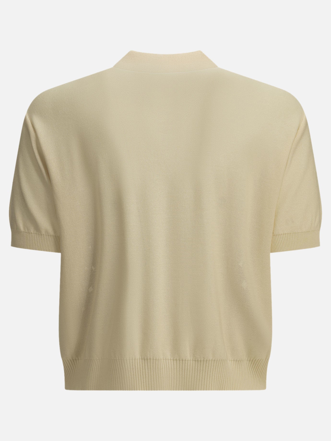 Polo con bottoni Textured knit  Blu - KAPITAL Uomo | PDP | VIETTI Online Store | Zoom-Modal_2

