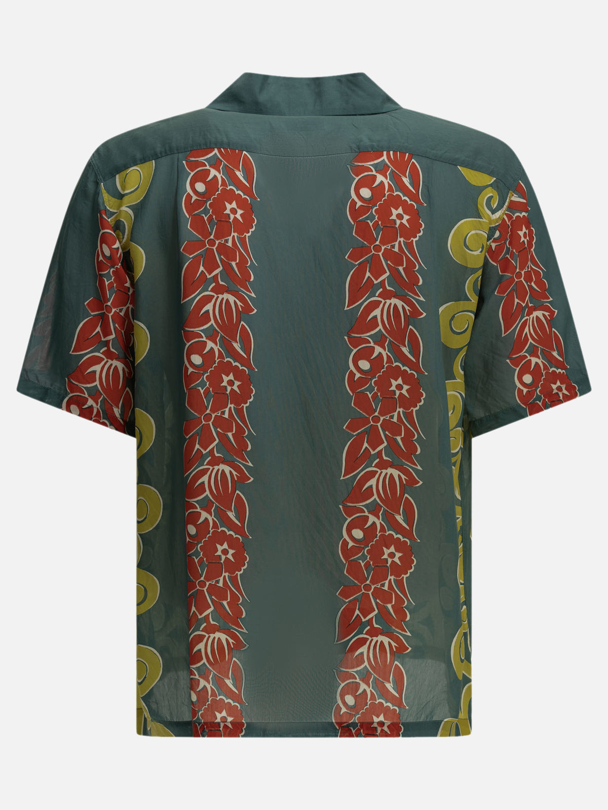 KAPITAL "Kona Tree" Casual Shirt Green

