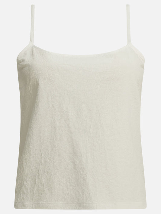 Tank tops Solid colour  White - Khaite Women | PLP | VIETTI Online Store 
