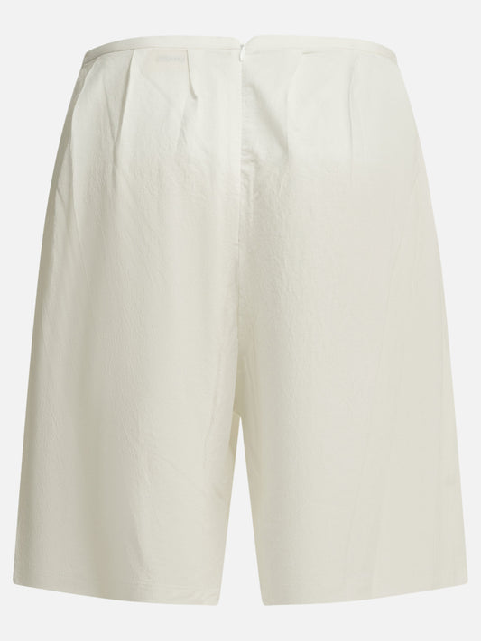 Formal shorts Solid colour  White - Khaite Women | PLP | VIETTI Online Store | 2
