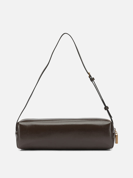 Khaite "Kye" Medium Shoulder Bag Brown

