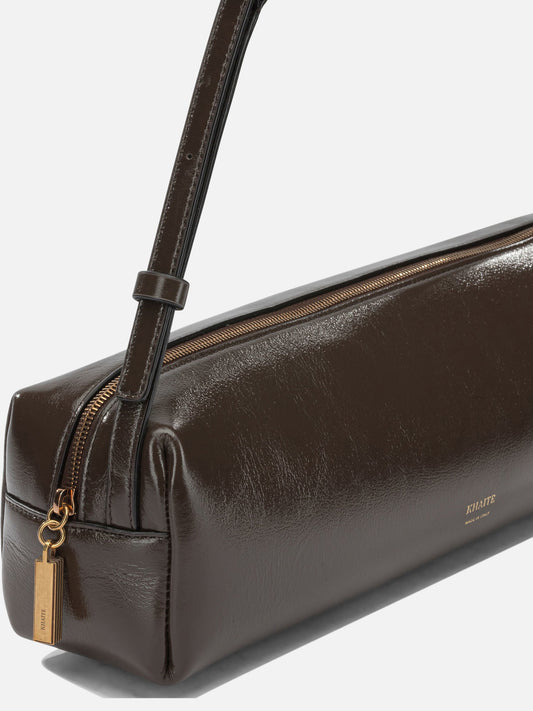 Khaite "Kye" Medium Shoulder Bag Brown

