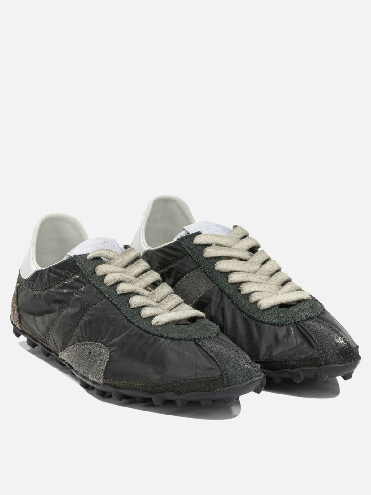Maison Margiela "Sprinters" Low-Top Sneakers Green - VIETTI