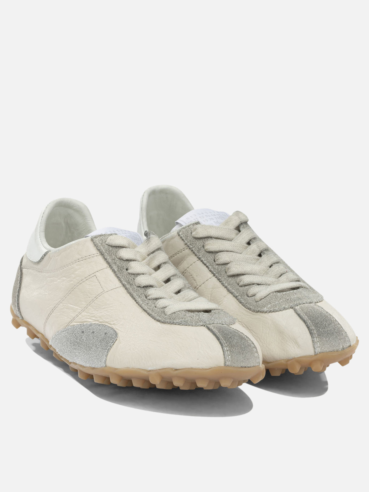 Maison Margiela "Sprinters" Low-Top Sneakers White

