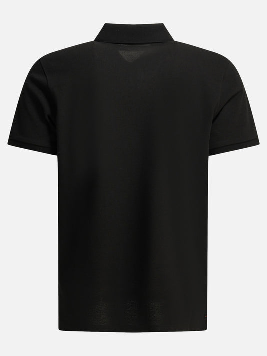 Polo shirts with buttons Logo  Black - Moncler Men | PDP | VIETTI Online Store | 2

