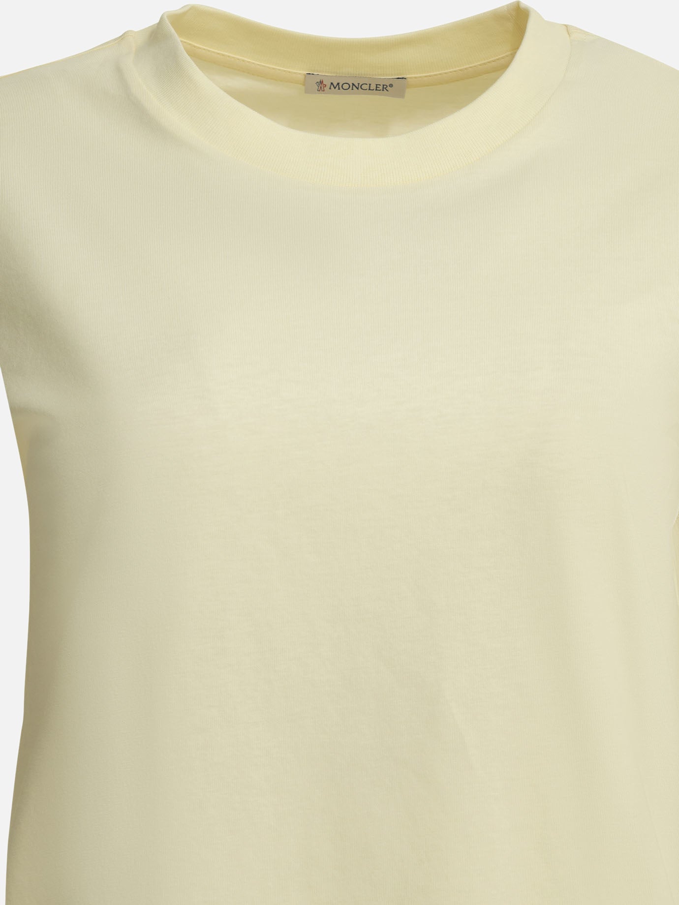 Crewneck t-shirts Logo  White - Moncler Women | PDP | VIETTI Online Store | thumbnail_3