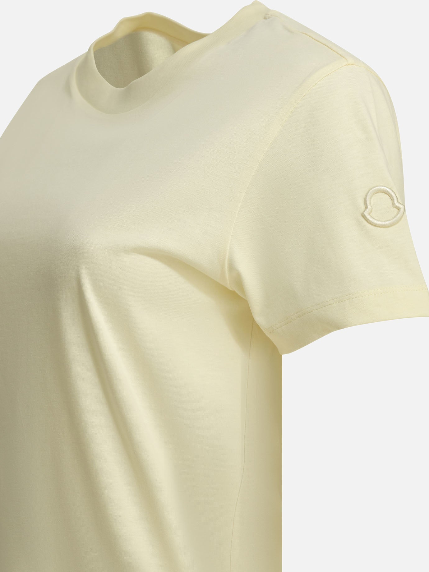 Crewneck t-shirts Logo  White - Moncler Women | PDP | VIETTI Online Store | thumbnail_4