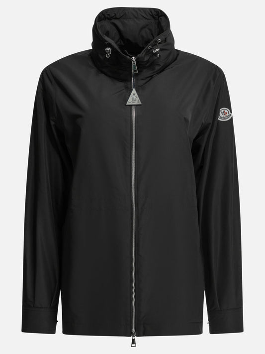 Quilted & Utility Jackets Logo  Black - Moncler Women | PDP | VIETTI Online Store 
