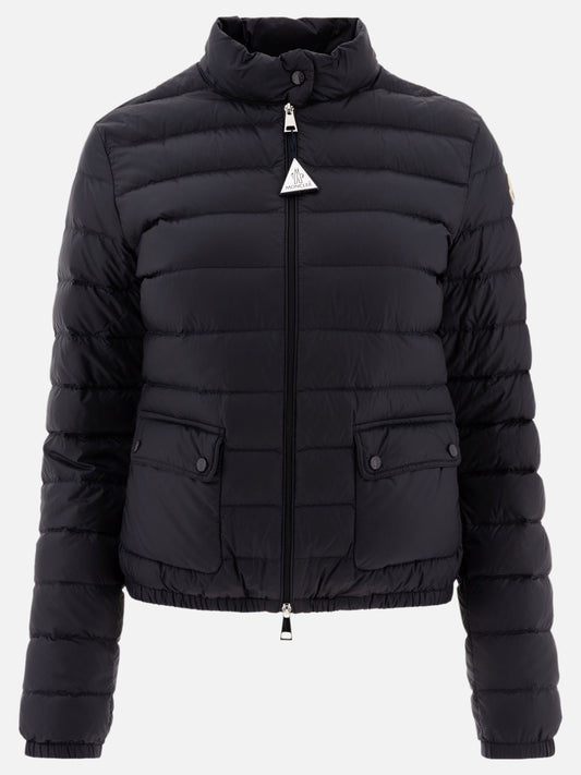 Piumini corti Logo  Blu - Moncler Donna | VIETTI Online Store 
