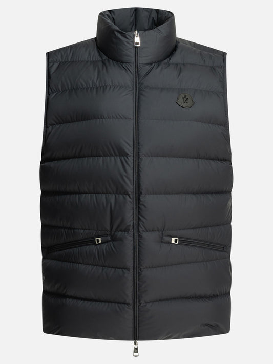Vest jackets Logo  Blue - Moncler Women | PDP | VIETTI Online Store 
