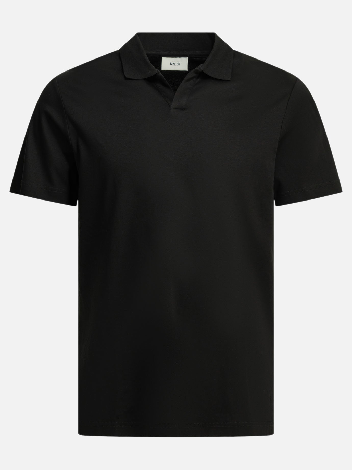 Polo shirts without buttons Solid colour  Black - NN.07 Men | PDP | VIETTI Online Store | Zoom-Modal
