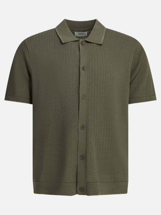 Polo shirts with buttons Solid colour  Green - NN.07 Men | PDP | VIETTI Online Store 
