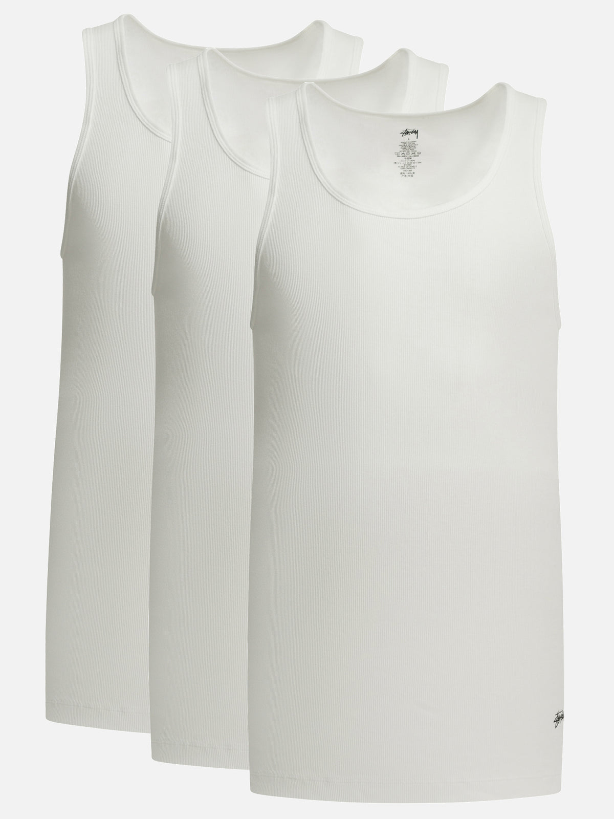 Stüssy Cotton undershirt White - VIETTI