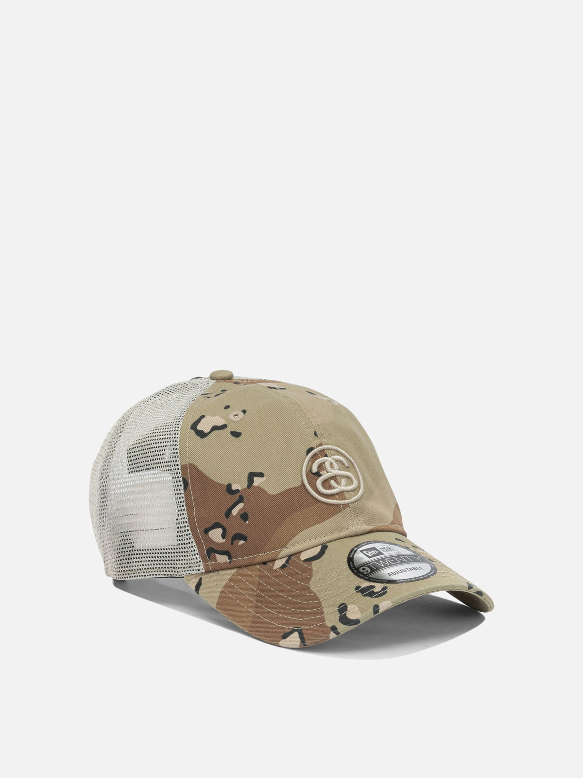 Stüssy "Link 9Twenty" Trucker Cap Beige - VIETTI
