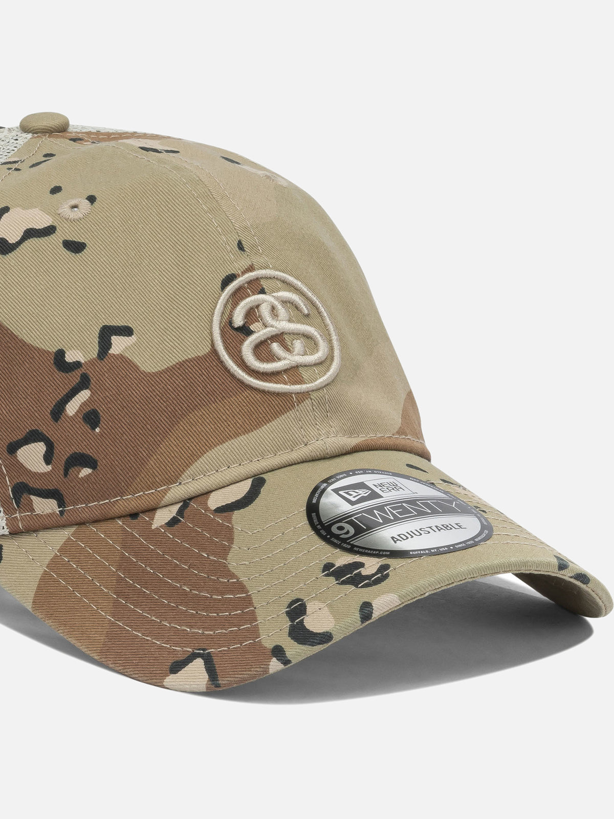 Stüssy "Link 9Twenty" Trucker Cap Beige

