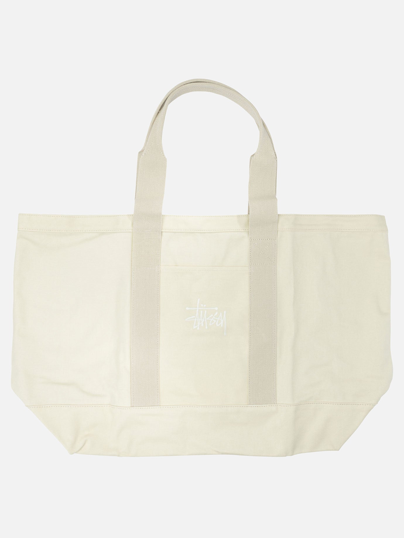 Stüssy Large canvas shoulder bag 134253 Beige - Men | VIETTI