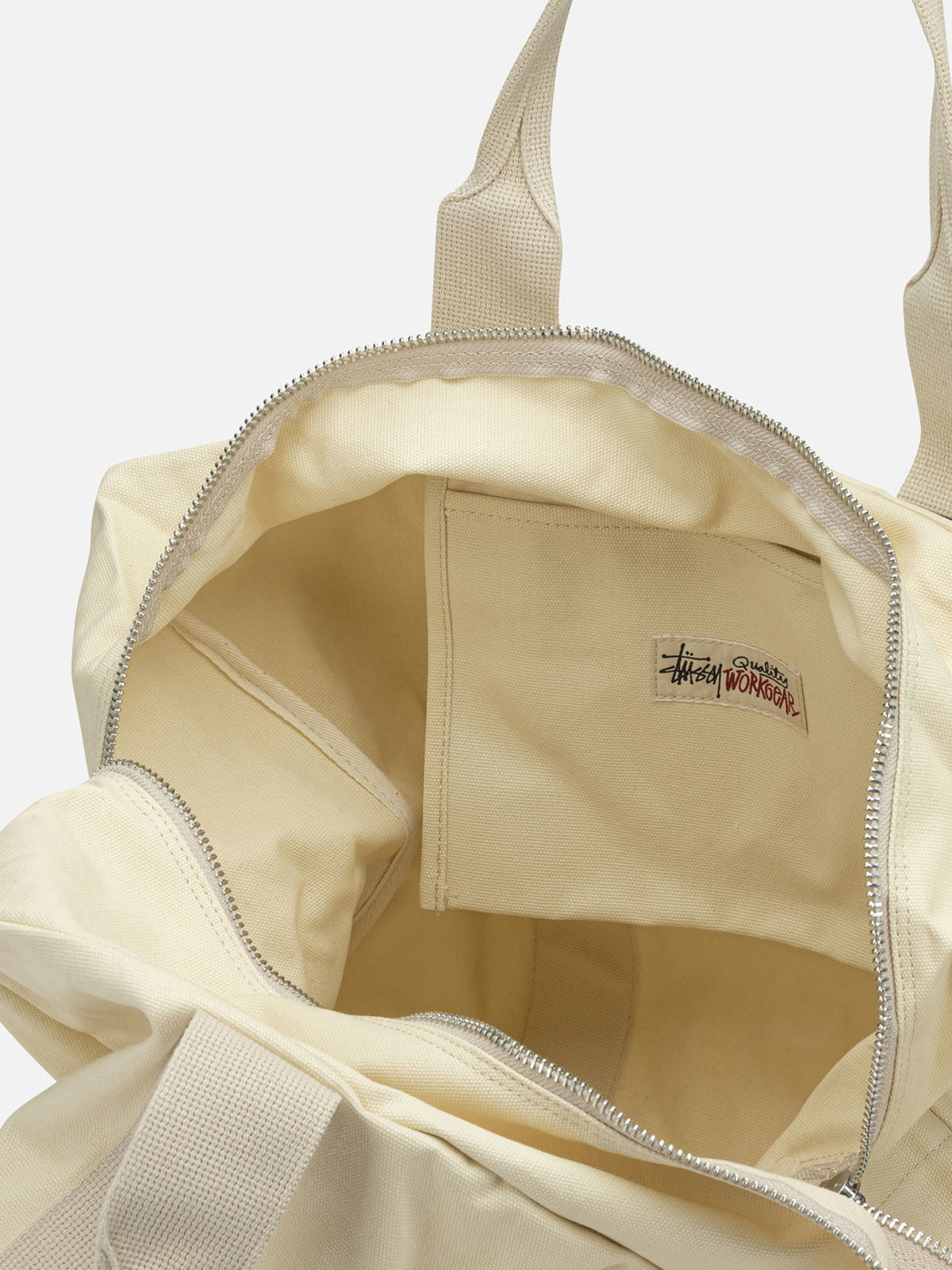 Stüssy Canvas Travel Bag Beige

