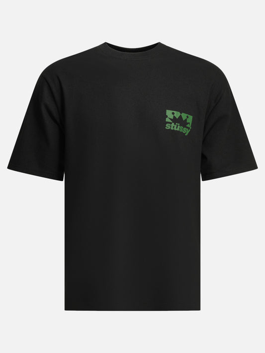 Stüssy "Crown" Crew-Neck T-Shirt Black

