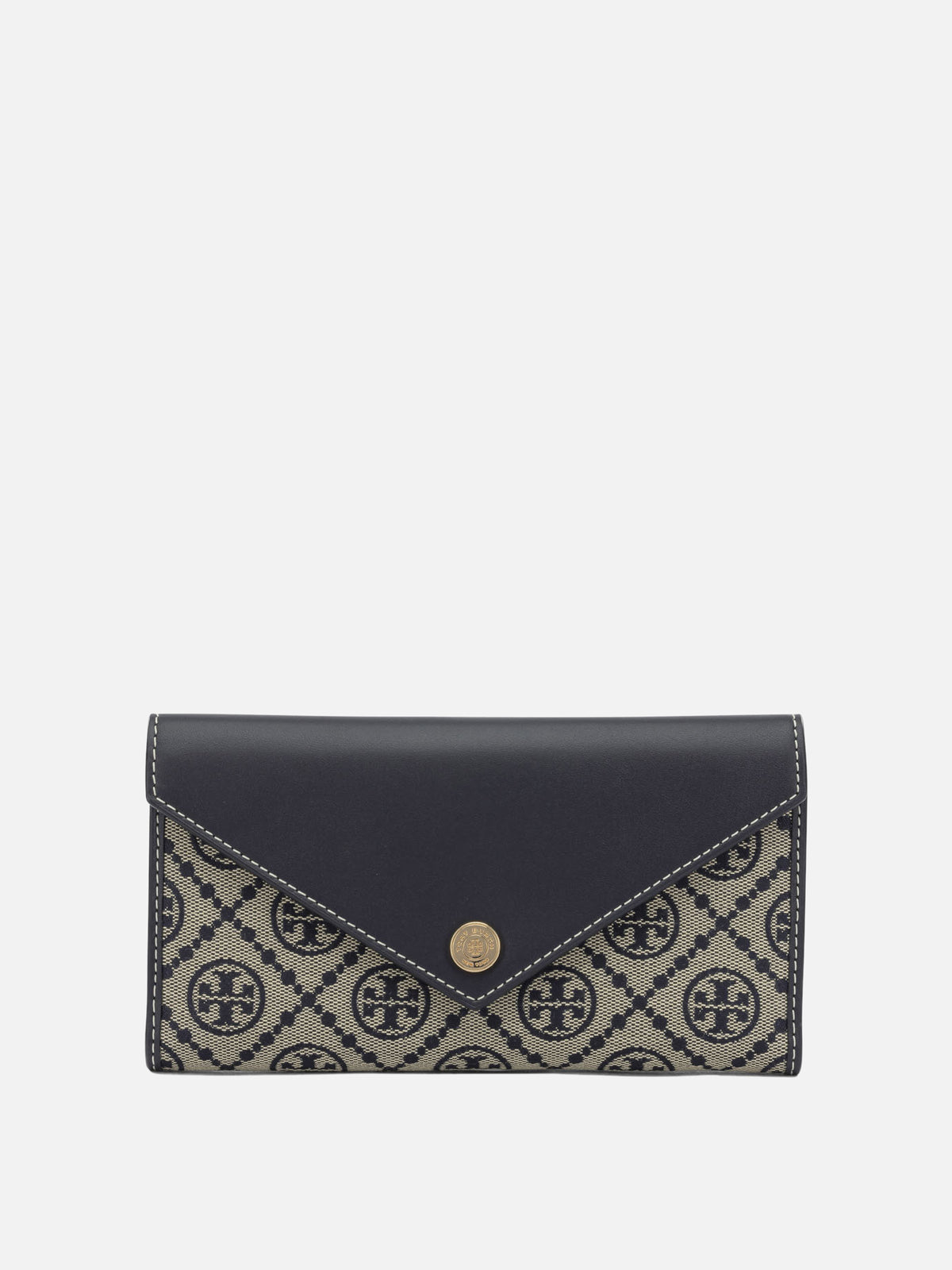 Tory Burch "T Monogram" Wallet Blue - VIETTI