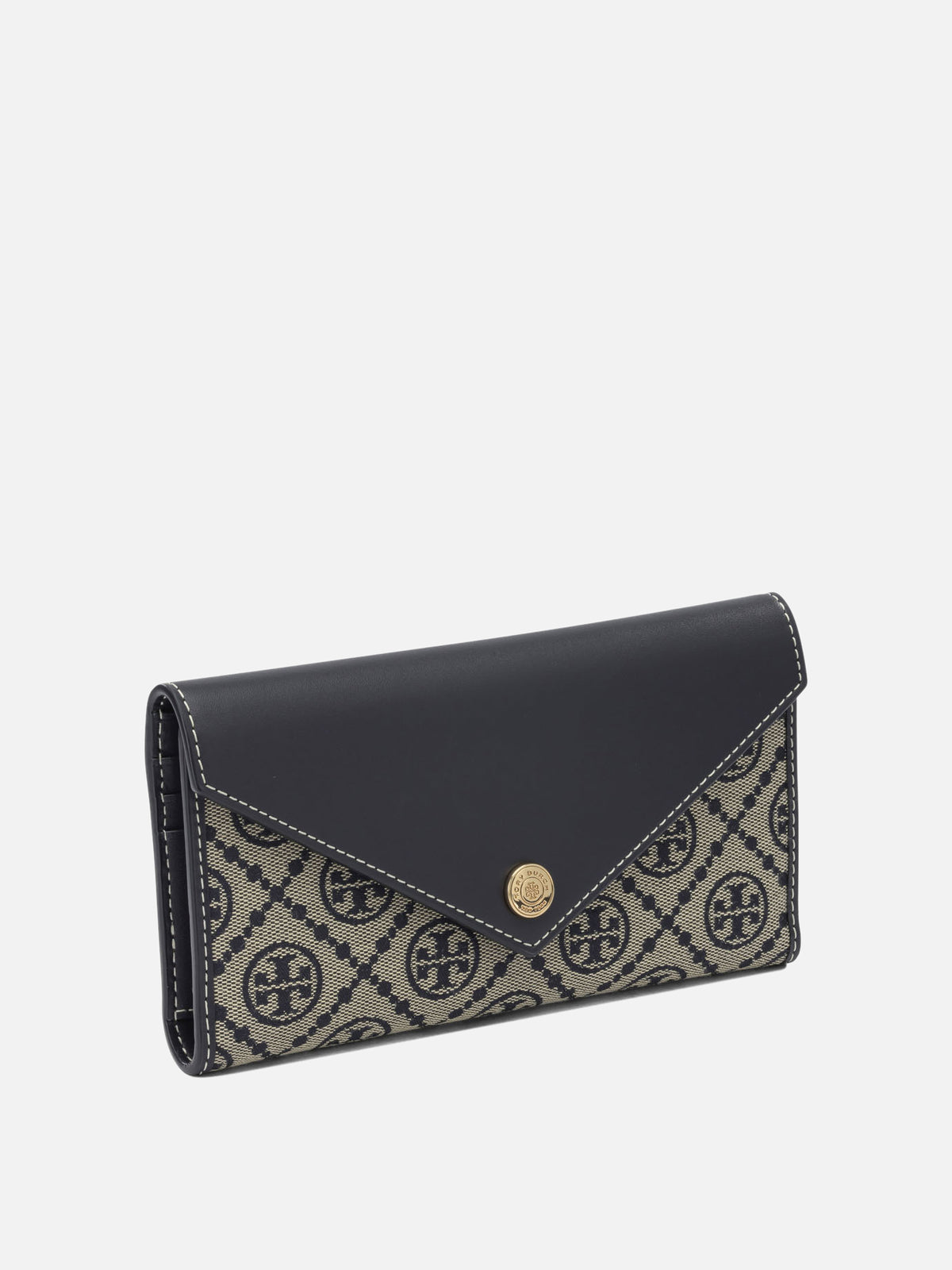 Tory Burch "T Monogram" Wallet Blue - VIETTI