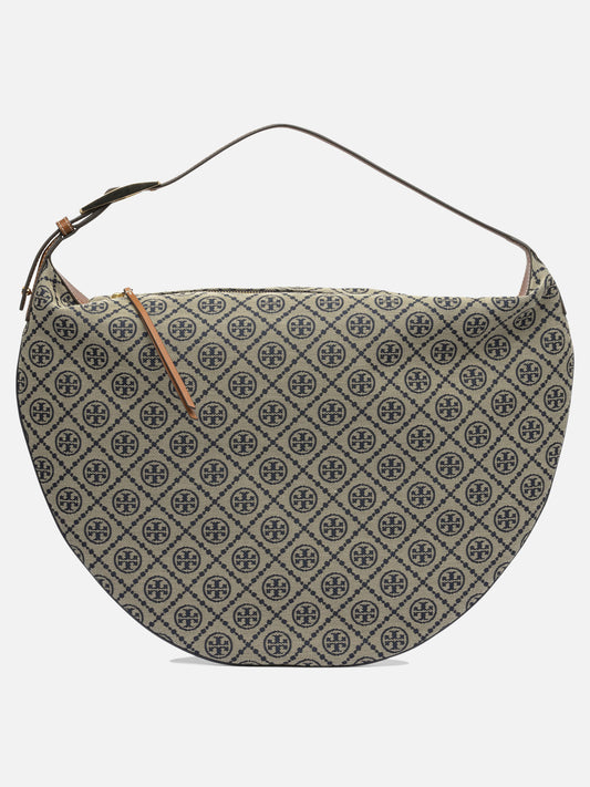 Tory Burch "Balloon" Large Shoulder Bag Beige

