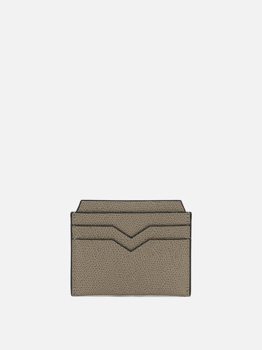 Portacarte 100% leather  Beige - Valextra Uomo | PDP | VIETTI Online Store 
