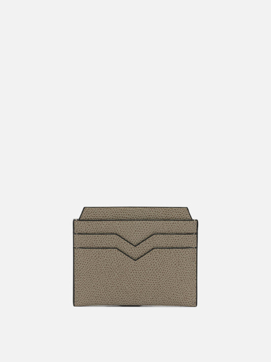 Valextra "4 CC" Card Holder Beige

