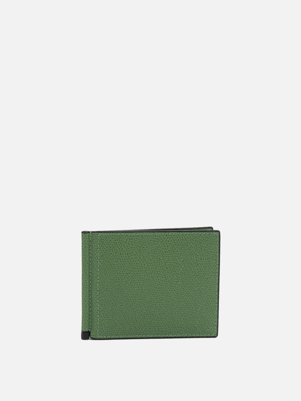 Valextra "Grip Semplice" Wallet Green