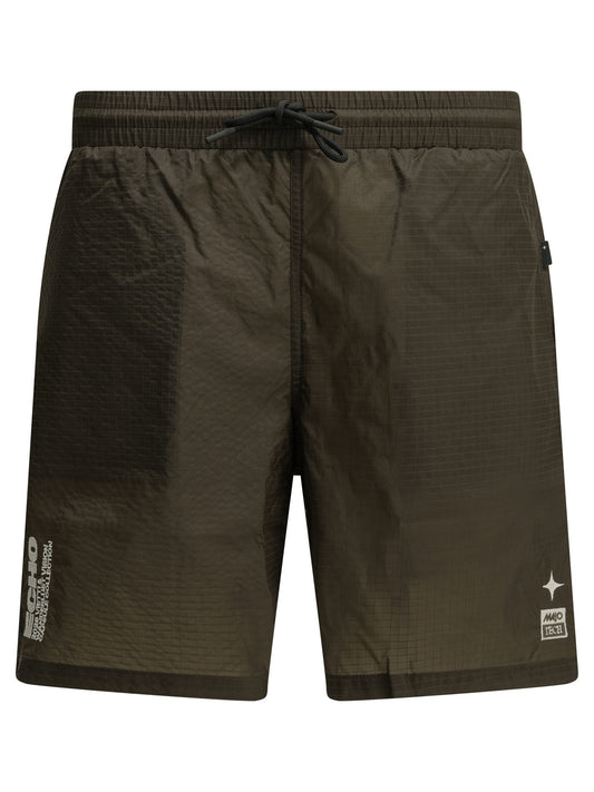 Swim shorts Logo  Brown - Wanderlust Vision x VIETTI Men | PDP | VIETTI Online Store 
