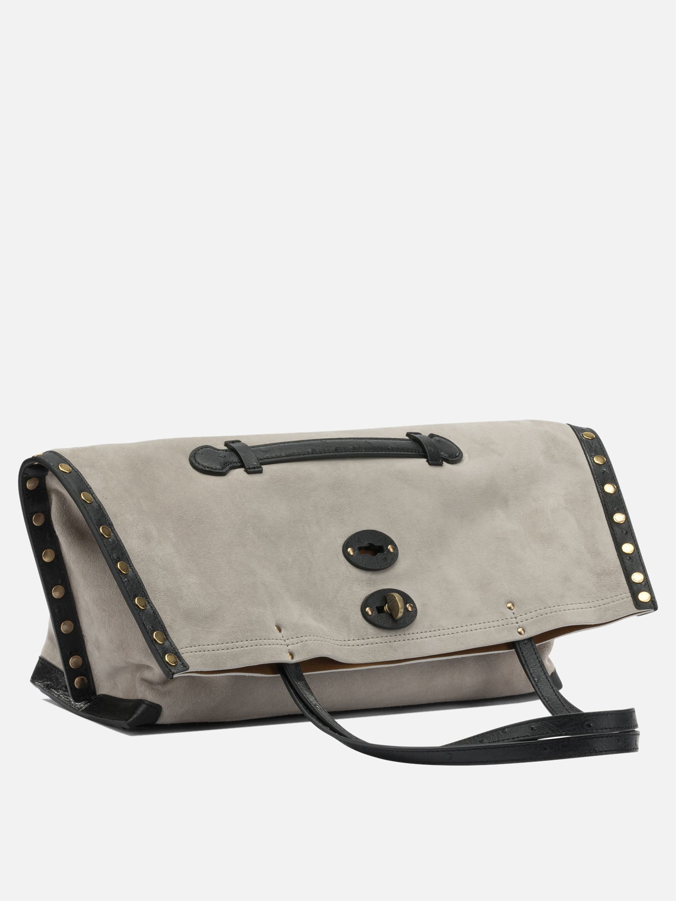 Medium bags 100% lamb leather - Lining: 100% polyester  Grey - Zanellato Women | PDP | VIETTI Online Store | Zoom-Modal_2
