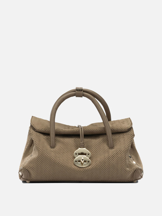 Medium bags 100% bovine leather - Lining: 100% cotton  Beige - Zanellato Women | PLP | VIETTI Online Store 
