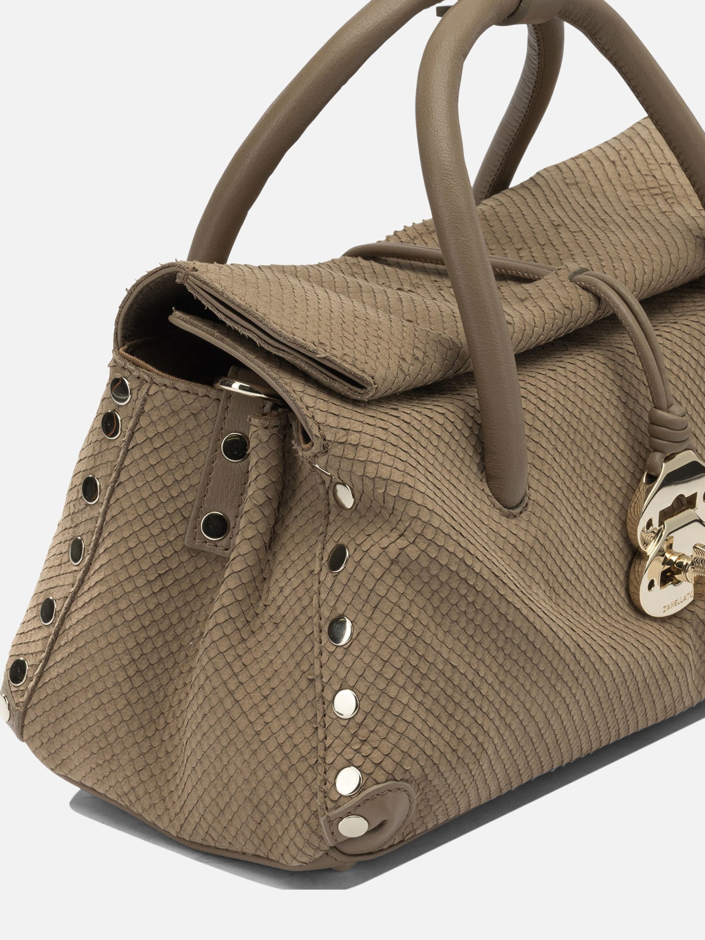 Medium bags 100% bovine leather - Lining: 100% cotton  Beige - Zanellato Women | PDP | VIETTI Online Store | Zoom-Modal_4
