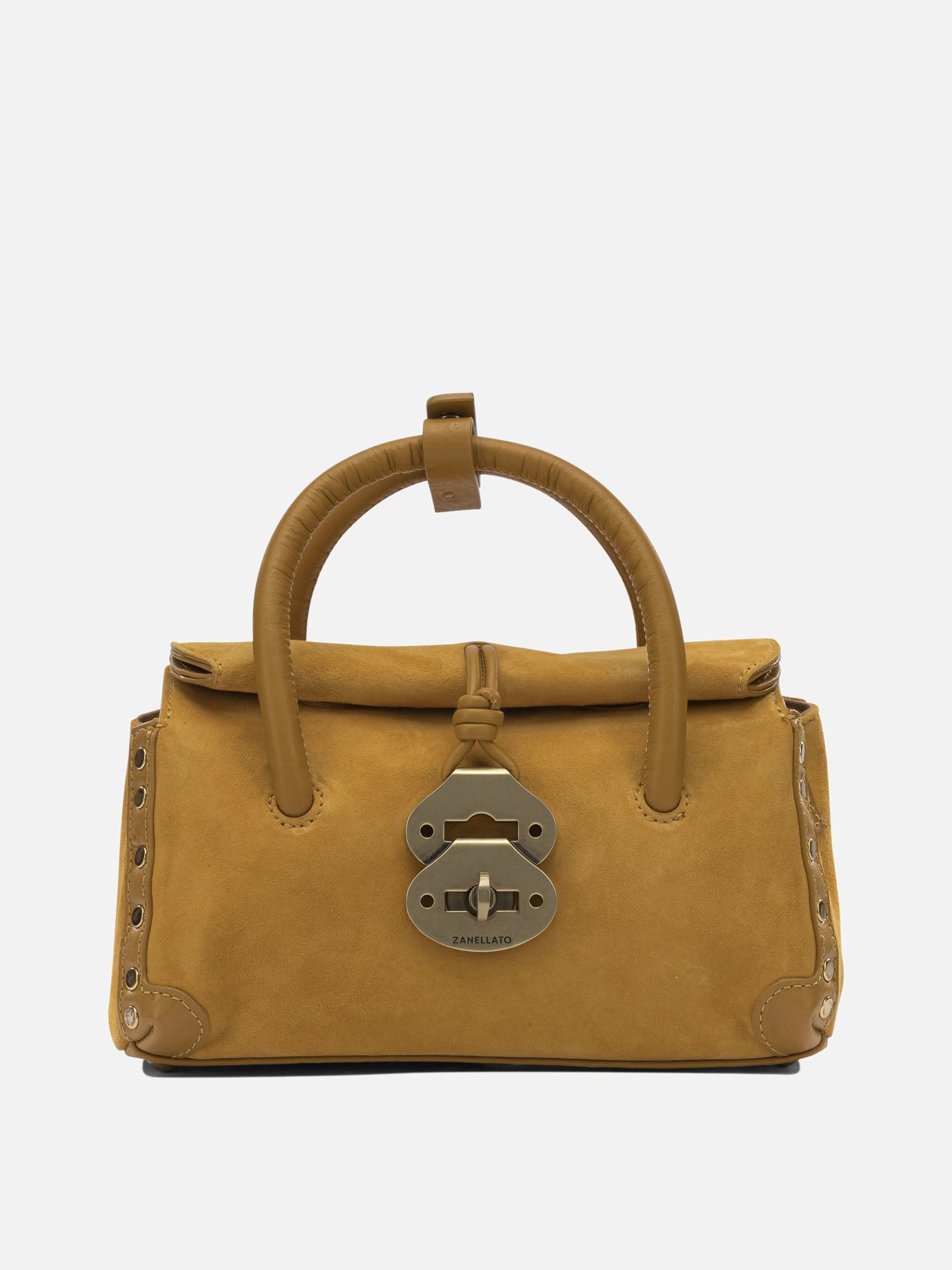 Small bags 100% lamb leather - Lining: 100% cotton  Yellow - Zanellato Women | PDP | VIETTI Online Store | Zoom-Modal
